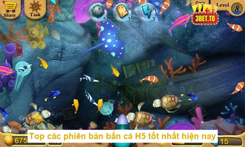 Bắn cá H5 - Siêu phẩm bắn cá đa nền tảng siêu hot 3 Top các phiên bản bắn cá H5 tốt nhất hiện nay