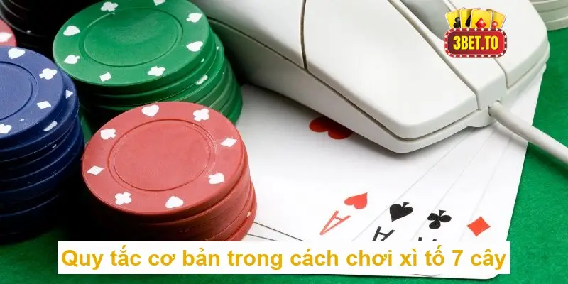 Cách chơi xì tố 7 cây - Tận hưởng trò chơi một cách trọn vẹn 2 Quy tắc cơ bản trong cách chơi xì tố 7 cây