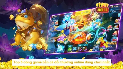 Top 5 dòng game bắn cá đổi thưởng online đáng chơi nhất